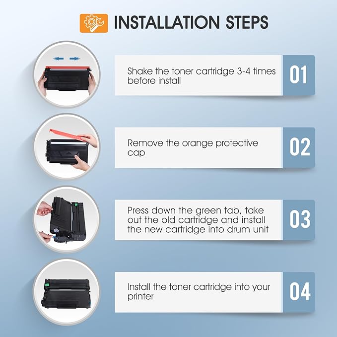 TN890 TN-890 TN 890 Toner Cartridge 2-Pack Compatible for Brother TN890 Ultra High Yield Black Toner Cartridge for Brother HL-L6400DW HL-L6400DWT HL-L6250DW MFC-L6900DW MFC-L6750DW Printer