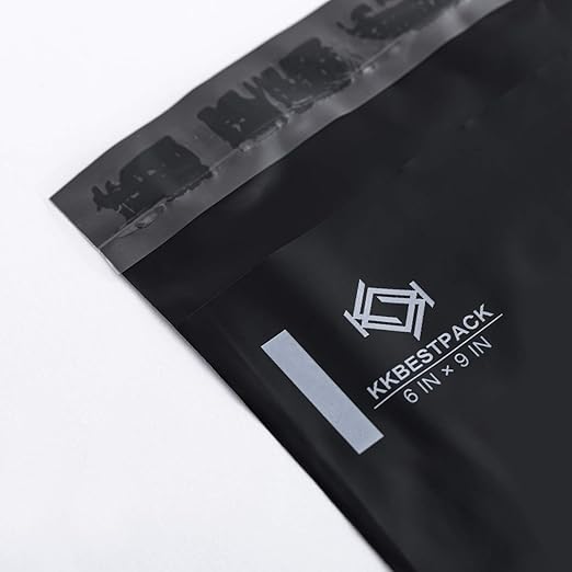 Poly Mailers 6x9 Adhesive Sealing Shipping Envelopes, Mailing Bags for clothing, books and accessories, Waterproof.