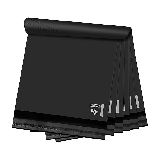 KKBESTPACK 7.5X10.5 200 PCS Poly Mailers Shipping Bags for Small Business – Self Sealing Package Envelopes