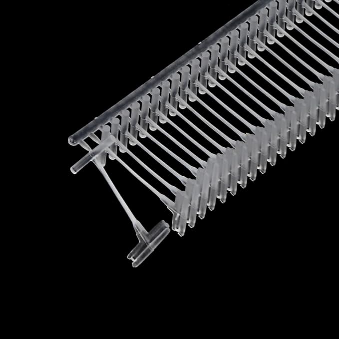 MECCANIXITY Standard Tagging Fasteners,Plastic Regular,Standard Label Gun Price Tagging Barbs for Garment Price Tag Label Tagging Barbs 12mm/0.5 Inch,Pack of 1000 Transparent