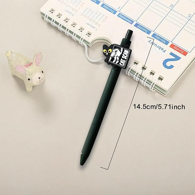 Funny Nurse Pens Cute Cna Medical Assistant Accessories Nurses Week Gifts Aesthetic Black Gel Ink Pens Supplies for Rn Lpn Nursing Student Essentials, 15-Count (Small Humor)