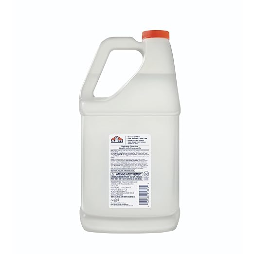 Elmers Clear Liquid School Slime & Craft Glue Premium 1 GlueGallon for School Supplies & Slime Supplies Washable