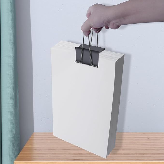 Ufmarine Jumbo Binder Clips 3 inch (36 Pcs), Extra Large Binder Clips Giant for Office Supplies