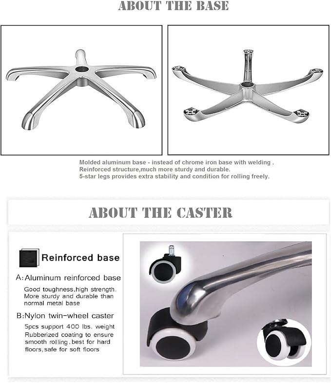 Kaleurrier Adjustable Height Drafting Stool Drafting Chair with Backrest & Foot Rest,Swivel Rolling Stools for Work Studio Dental Office Salon Kitchen Counter Tall Home Desk Chairs (White)
