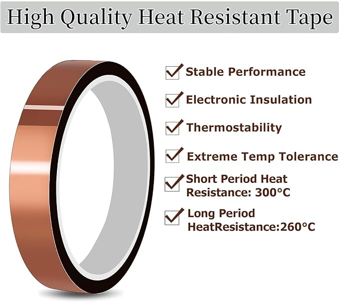 Heat Tape Dispenser Set, Sublimation Tape Dispenser 2 Pcs Heat Resistant Gloves with Silicone Bumps 3 Pcs Heat Tape for Sublimation Nonskid Base Weighted Desktop for Office Home (Rosy)