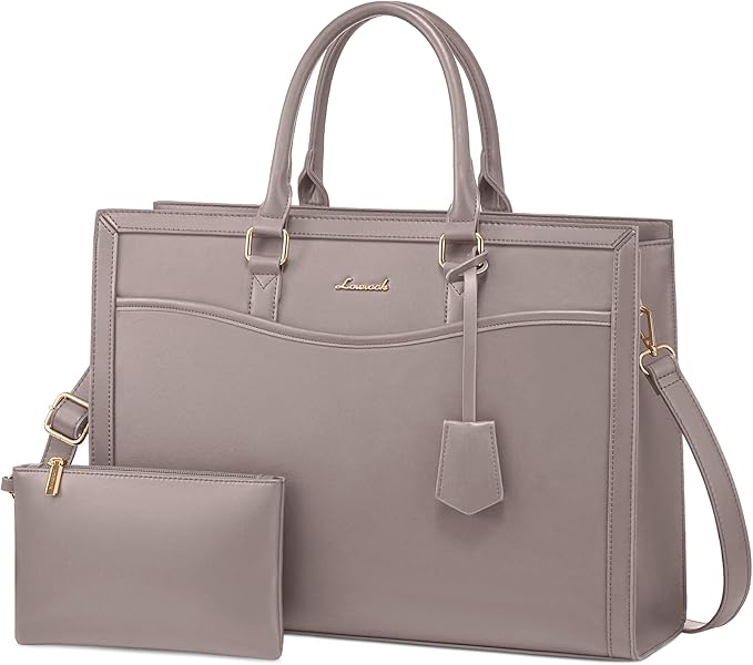 LOVEVOOK Laptop Tote Bag for Women, Office Work Bag Briefcase fit for 15.6 inch Laptop, Large Capacity Teacher Bag Handbag