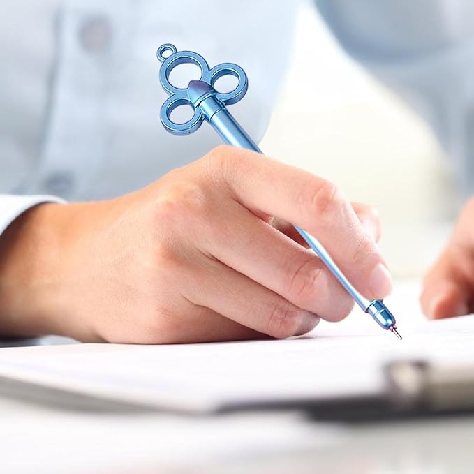 6Pcs Shaped Gel Pens Stocking Fillers For Student Kid Game Reward Birthday Present 0.38mm Office Writing Pen Fine Tip Black Pens