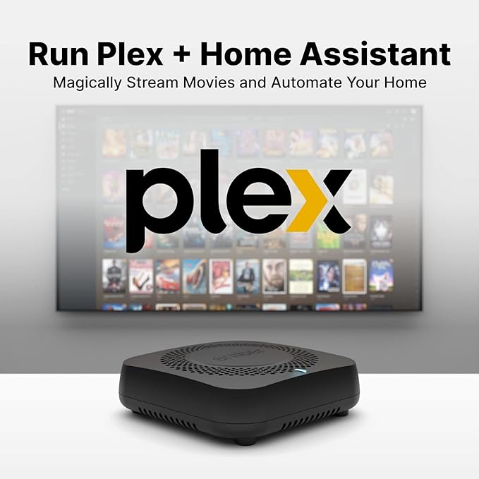 Smart Personal Cloud Storage Device Data and Media Files, Built-in 512GB High-Speed SSD with USB Storage, Plex and Home Assistant/iOS/Android/Windows/Mac Compatible