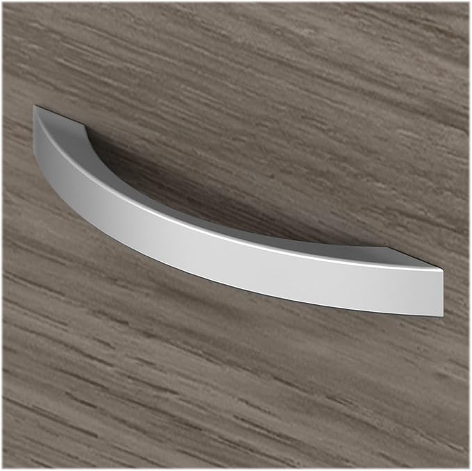 Bush Business Furniture Hybrid 2 Drawer Lateral File Cabinet-Assembled, Modern Hickory