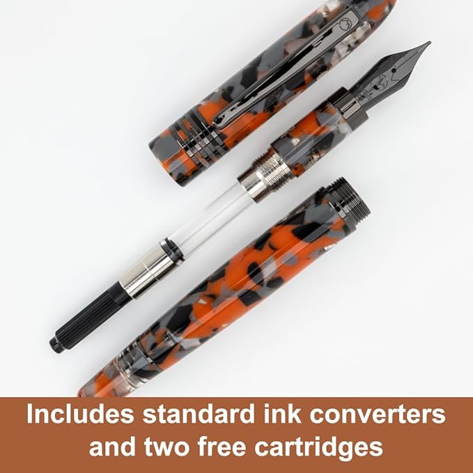 Monteverde Orange Mountain Fountain Pen - F