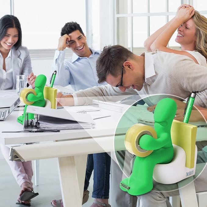 The Butt Tape Dispenser – Funny Gifts for Men – Weird Stuff, Desk Accessories for Men - Novelty, Fun Office Supplies Gag Gifts for Men - Teacher Gifts Boss Gifts for Men - Going Away Gift for Coworker