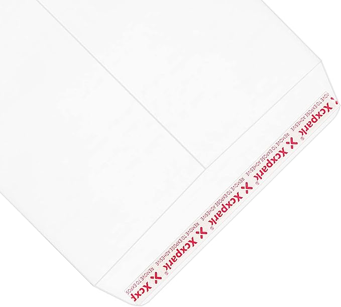 250 PCS 9x12 inches Security Catalog Envelopes Printable Self Seal Envelopes, Anti Tear White Kraft Envelopes for Invitation Cards, Pictures, Photos, Documents