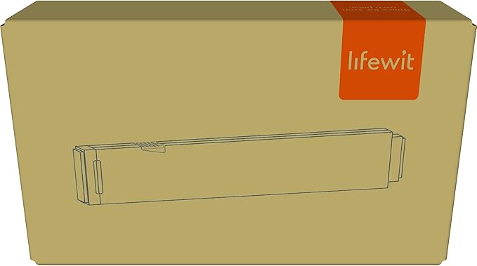 Lifewit 8 Pack Kitchen Drawer Dividers 2.36" High, 11"-17" Adjustable Drawer Organizer for Utensils/Clothes/Makeup, Plastic Expandable Separators in Dresser/Bedroom/Bathroom/Office Storage