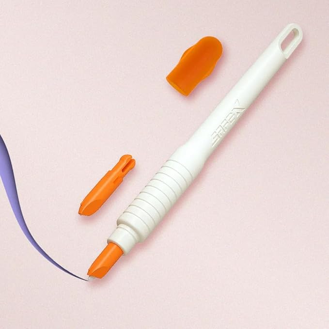 Ceramic Box Cutter Mini Pen Craft Cutting Tools Precision Cutter Safety Package Opener cutter for Crafting Pen with 1 Replacement Blade