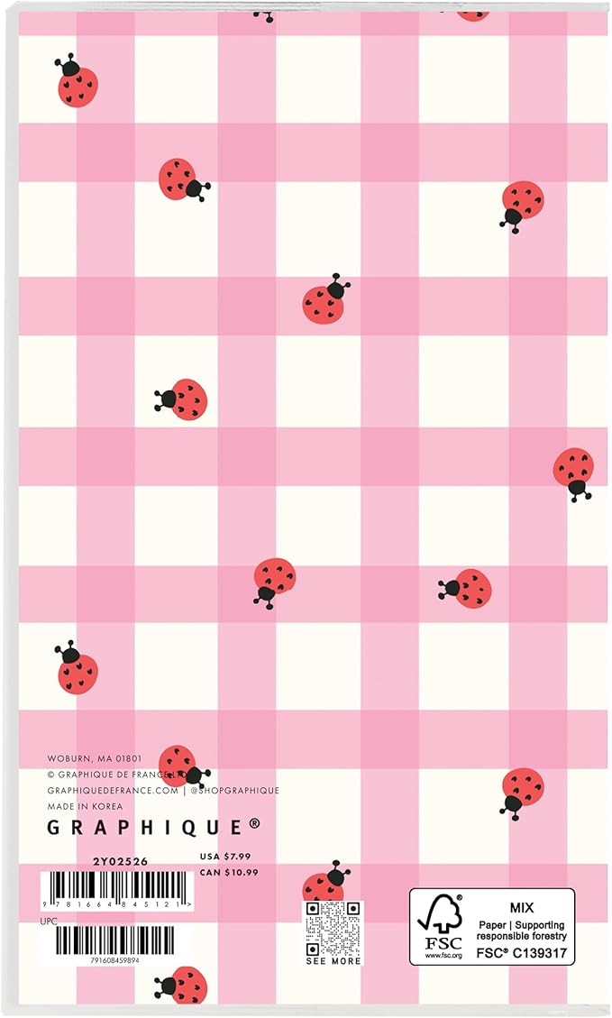 Graphique 2 Year Pocket Planner | 29 Month Organizer, Aug. 2025 – Dec. 2027| Monthly Calendar & Notes Spreads | Marked Holidays | Whimsical Pattern | 3.75” x 6"