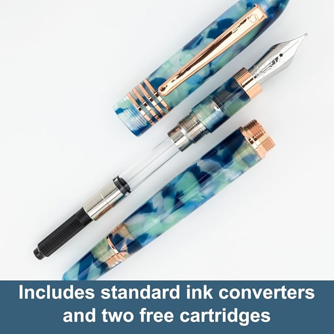 Monteverde Blue Mountain Fountain Pen - B