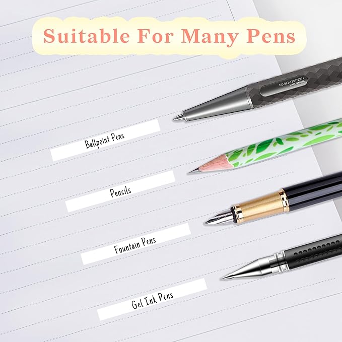 Temiary 6Pcs Mini White Correction Tapes, Quick Dry Smooth Pull Out for Writing, Aesthetic Cute Correction Tape Set Easy To Use for Students School Office Supplies (Purple)