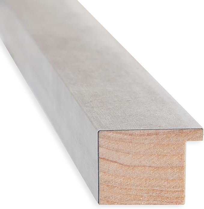 Amanti Art Natural Cork Board for Wall, 23x31 Vision Board with Silver Wood Frame, Medium Corkboard Office Decor for Home Organization, Casual Corkboard Pinboard to display items for home organization