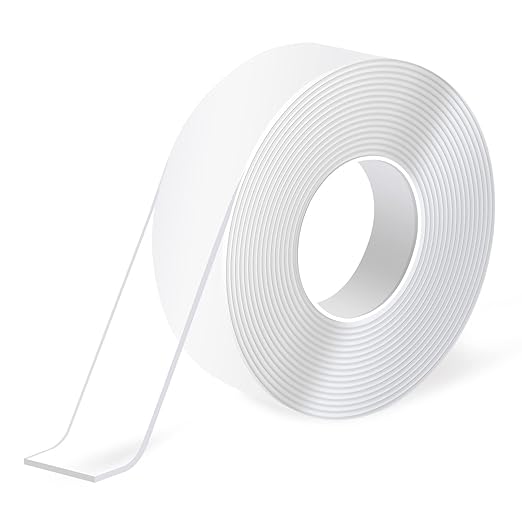 Art3d Double-Sided Tape (10FT), Removable, Traceless, Washable, Reusable - Multipurpose Tape as Seen on TV