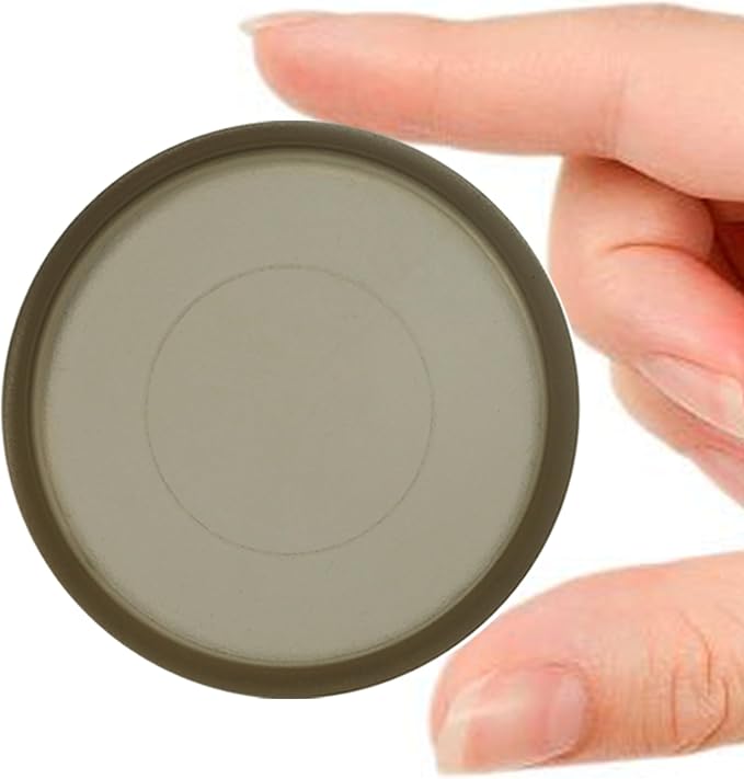 100pcs Discbound Notebook Discs DIY Planner Accessories fits for Tul,Levenger,Arc,Happy Planner,Talia(Smoke Black,0.94inch/24mm)