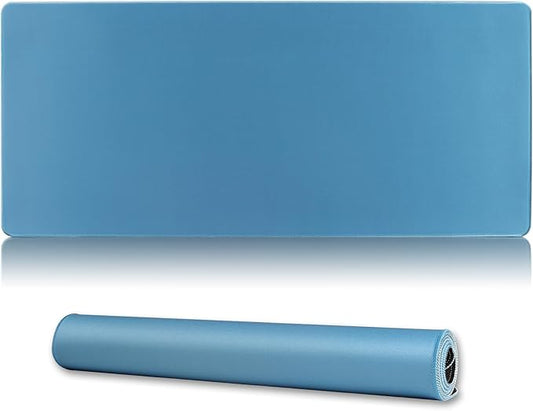 XXL Gaming Mouse Pad 35.4x15.7 Professional Large Mouse Pad & Computer Game Mouse Mat-90x40 Iceblueus