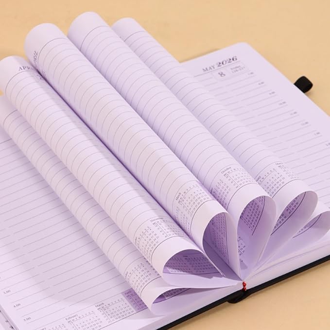 Customizable 2026 Daily Planner - Add Your Design/Logo/Text/Photo, Day a Page Personalized Journal with Multiple Colors Hardcover, Custom Agenda Book for Productivity & Organization, Green