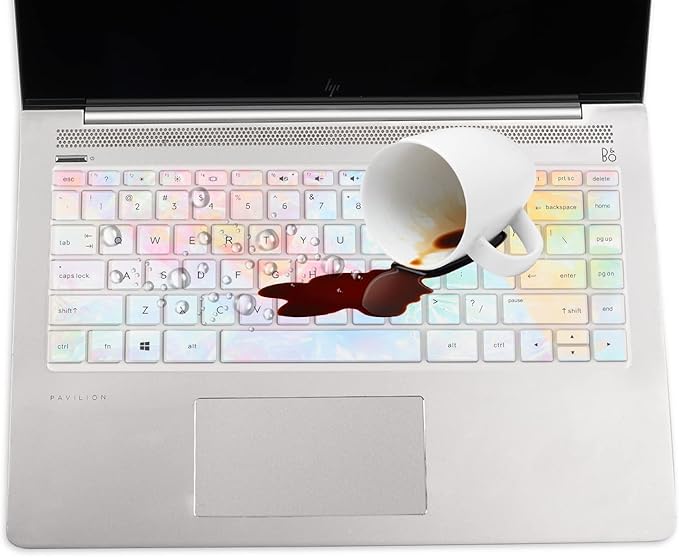 Keyboard Cover for HP Pavilion x360 14 & HP Laptop 14 14-dk 14m-dh 14-dq 14-fq 14-cd/ce/cf 14t-dh200 14-dq0052dx 14-dq2053cl 14-dk0002dx 14m-dh1003dx 14t-dq300 14m-cd0003dx 14-fq0013dx 14-cf0006dx