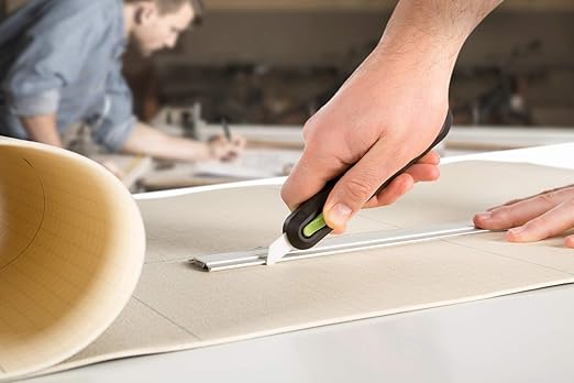 Slice Auto-Retractable Utility Knife, Heavy Duty Box Cutter, Safe Ceramic Blade Lasting 11x Longer Than Metal, 1 Pack