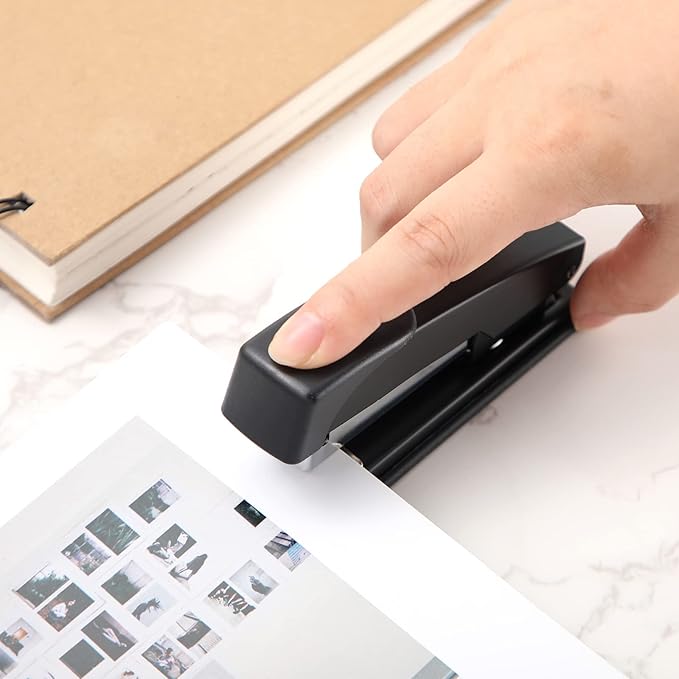 Yahenda 18 Pieces Staplers Bulk with Staples 20 Sheet Capacity Black Compact Desktop Heavy Duty Stapler for Desk Office School