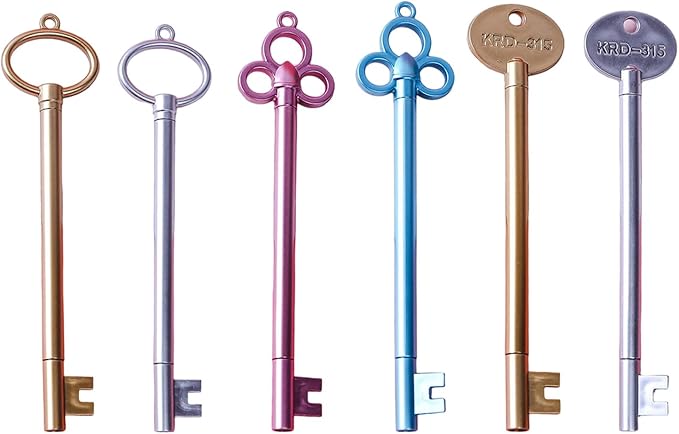 6Pcs Shaped Gel Pens Stocking Fillers For Student Kid Game Reward Birthday Present 0.38mm Office Writing Pen Fine Tip Black Pens