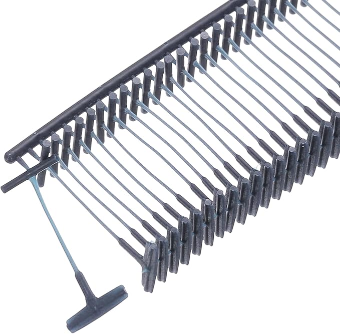 MECCANIXITY Standard Tagging Fasteners,Plastic Regular,Standard Label Gun Price Tagging Barbs for Garment Price Tag Label Tagging Barbs 18mm/0.71 Inch,Pack of 1000 Navy