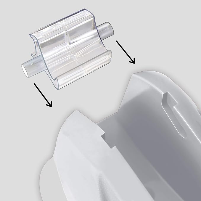 Acrimet Premium Desktop Tape Dispenser, Plastic, Non-Skid Base (Heavy Duty) (White Color)