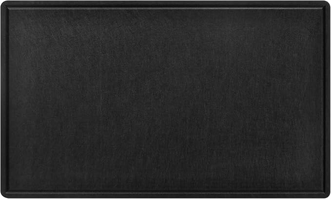 Large Bulletin Board, Foldable 60x36 Inches Cork Board Alternative, Large Felt Board Decorative Pin Board for Wall, Foldable Photo Board Self-Adhesive Vision Board with 36 Pushpins Black