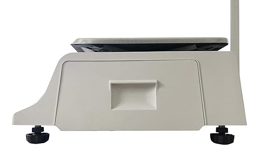 VisionTechShop DLP-300 Label Printing Scale Pole Display, 30/60lbs Capacity, 0.01/0.02lbs, NTEP Legal for Trade