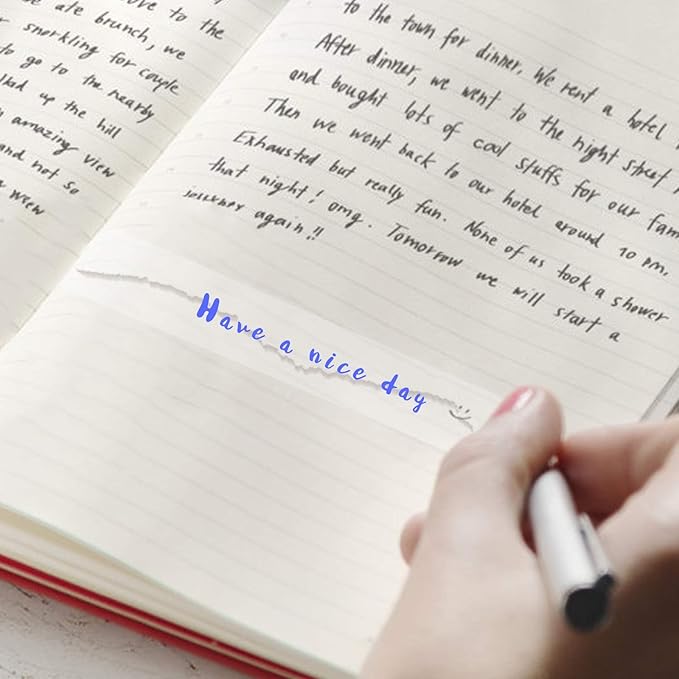 OWLKELA - 16 Pack 3/4" x 28 yds Invisible Tapes and Refillable Dispensers, Matte Finish Adhesive Tape, Tape Refill with Dispenser for Home, School