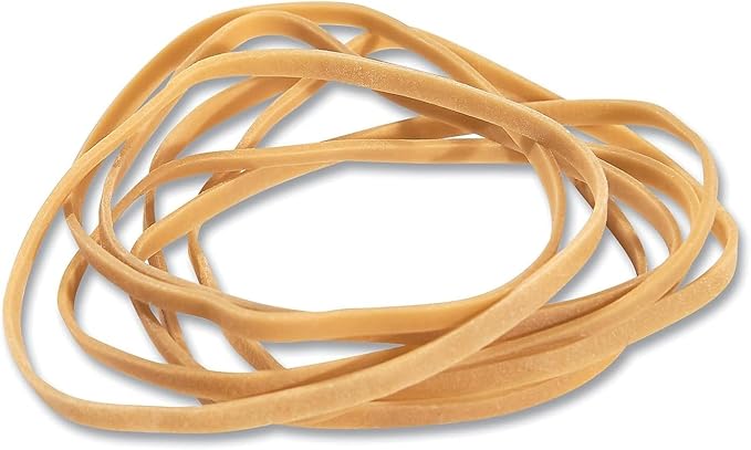 2-1/2" x 1/16'' - Size #16 - Rubber Band Depot - Everyday Bands, Business Rubber Bands - Approximately 1,900 Rubber Bands Per Bag - 1 Pound Bag