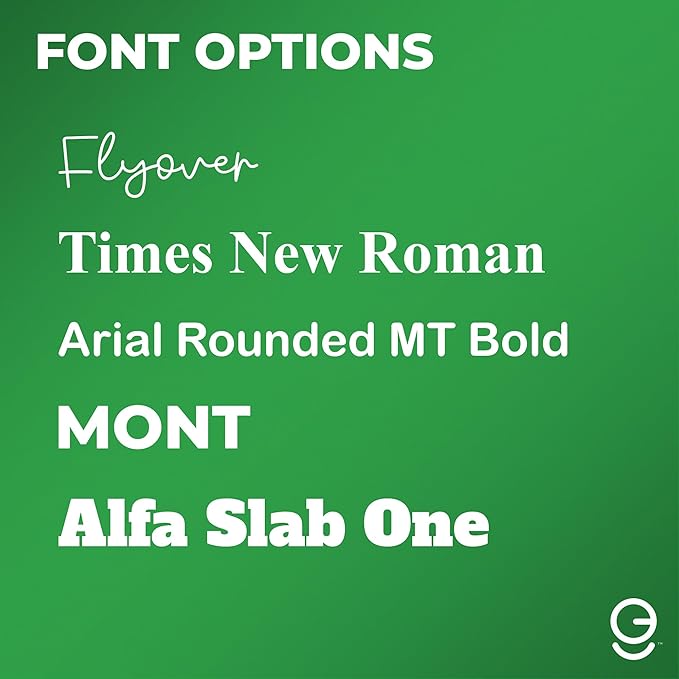 EGD Personalized Acrylic Business Logo Sign for Desk & Counter | Custom Vector Company Sign