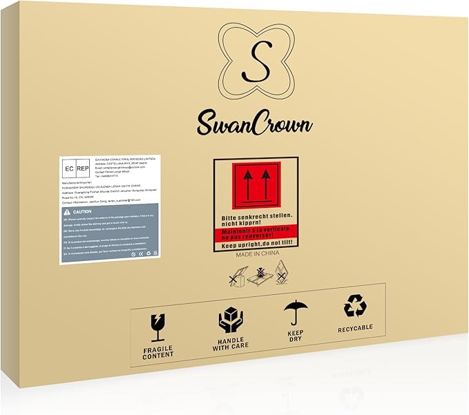 S SWANCROWN Magnetic Whiteboard 18 x 24 Inch Dry Erase Board Wall Mounted White Board for Meeting/Planning/Displaying