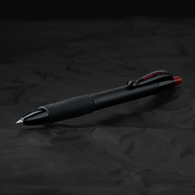 PILOT, G2 Edge Red Premium Gel Roller Pens, Sensory Writing Experience, 8ct box, Fine Point 0.7 mm