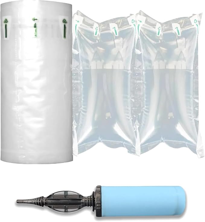 300 Count Air Pillows for Shipping Inflatable Air Bags for Packing, 3.54" X 5.9" Air Pockets for Packaging Moving Supplies Box Filler Purse Shaper Alternative to Packing Peanuts
