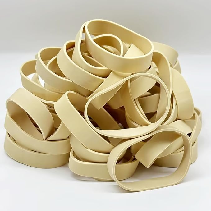Rubber Band Depot, Size #84 - Rubber Band Measurements: 3-1/2" x 1/2'' - Approximately 160 Rubber Bands Per Bag - 1/4 Pound Bag