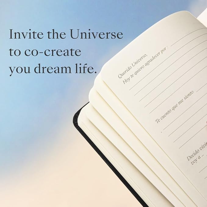 Daily Gratitude Journal (with 160 pages) | Letters to the Universe| Gratitude and Manifestation Journal | Thoughtful Spiritual Gift - Spanish Version