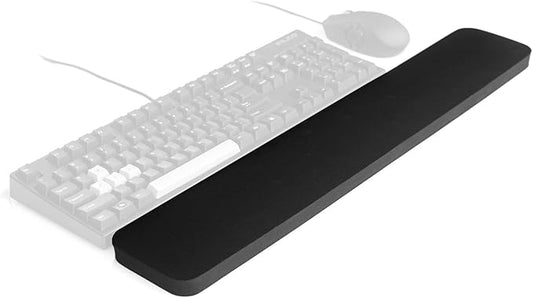 GRIFITI Fat Wrist Pad 24" x 4" x 0.75" Inch Computer or Mechanical Keyboard & Mousepad Wrists Rest Keyboards Mouse, Trackball or Trackpad Ergonomic Mousepad Support Large Hand Rests Typing Pads