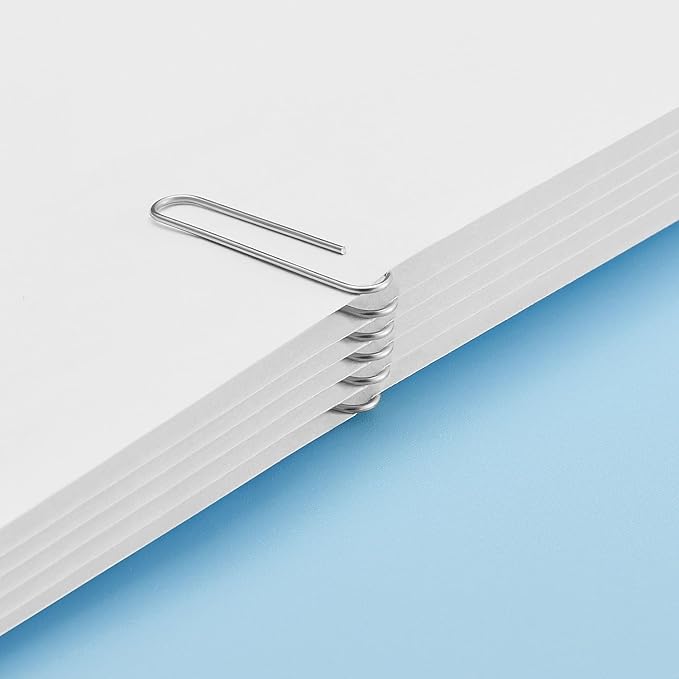 Staples Paper Clips, 1.25 Inch, Heavy-Duty Standard Smooth Paperclips for Office, School, Personal Use, 1,000-Pack, Silver