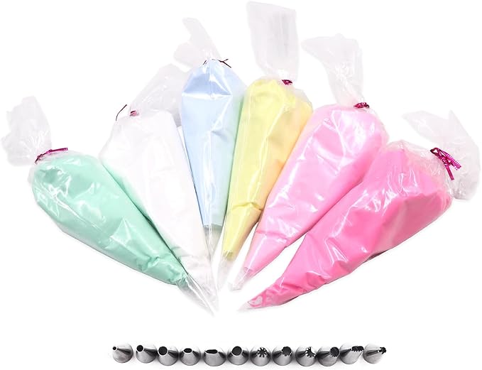 BoFUN Whipped Cream Glue Clay DIY Making Art Craft Kit with Piping Tip for Handmade Phone Case Mirror Jewelry Accessories Homemade Decoration (Pink/White)