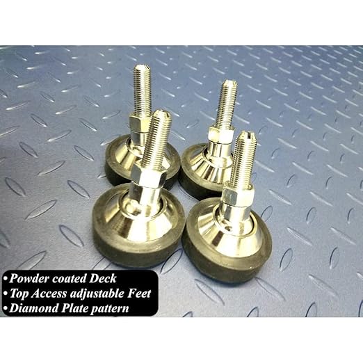 SellEton SL-7x7-1K Heavy-Duty, Industrial Floor Scale, Metal Indicator with Platform Scale (84" x 84", 1000 lbs x 0.2 lb)