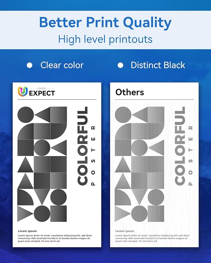 LEMERO UEXPECT Compatible Replacement for HP 134A 134A Toner Cartridge with Chip W1340A W1340X for M209dw MFP M234dw M234sdn Printer | 134A Black Toner, 2 Pack