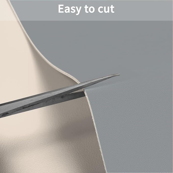 Table Top Protector for Dining Room Table - Can Be Used On Both Sides Waterproof and Easy to Clean Good Flatness Used for Dining Table(Off White+Light Gray 44x84)