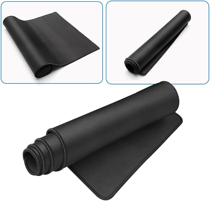 Large Mouse Pad Gaming & Professional Computer Extra Large Mouse Pad/Mat 27.5IN (70 * 30 chunse Black)