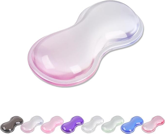 Gel Wrist Rest for Keyboard and Mouse, Wrist Rest for Keyboard, Mouse Wrist Support, Pain Relief, Cool Touch, Non-Skid, Mouse Wrist pad